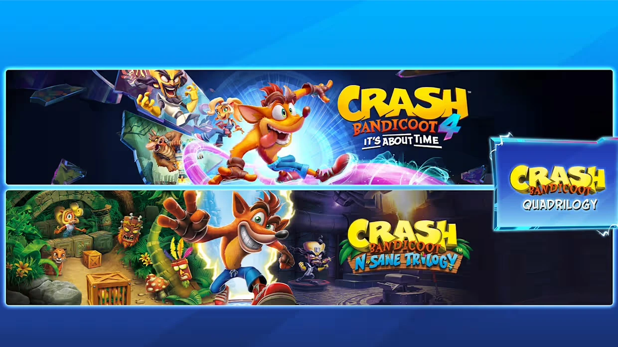 Crash Bandicoot: Quadriliogy Bundle