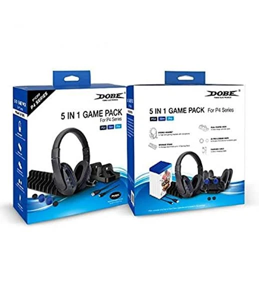 Dobe 5 in 1 Game Pack For PS4 Slim & Pro