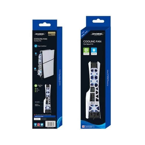 DOBE PS5 SLIM COOLING FAN WHITE